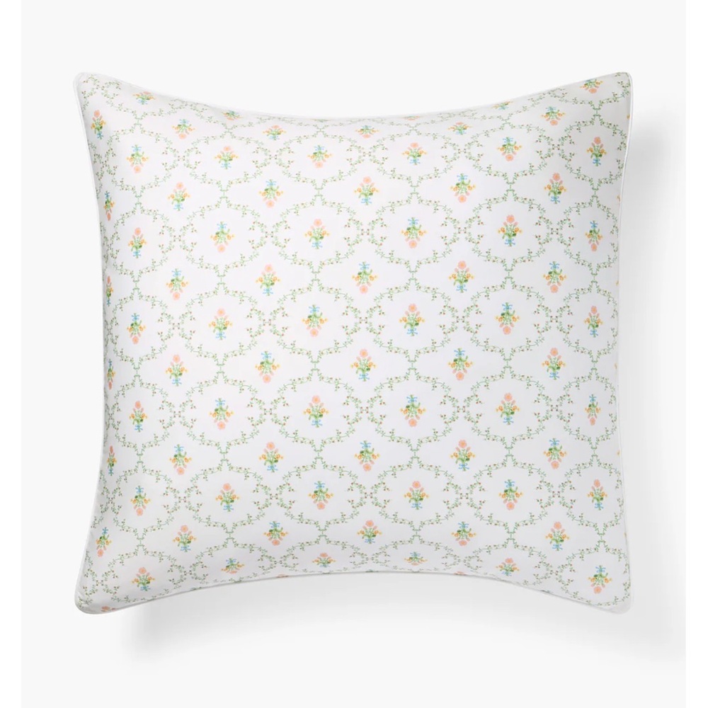 Pastel Trellis Euro Sham
